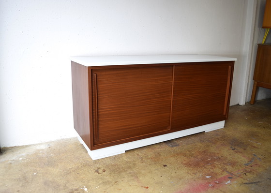 Image 1 of 1960s Bureau Vintage Drawing Table Desk Schreibtisch