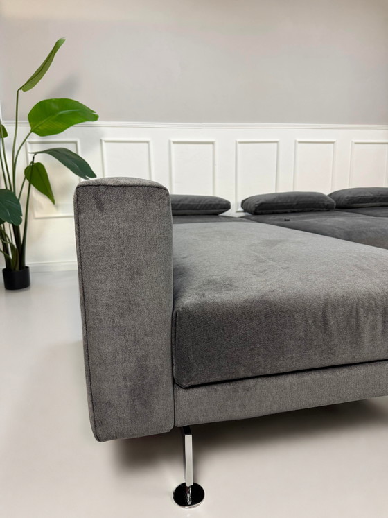 Image 1 of Brühl Moule Ecksofa Stoff Sofa Grau Ausstellungsstück