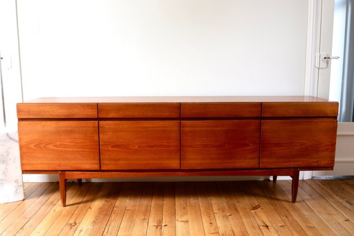 Scandinavian vintage teak sideboard Ib Kofod-Larsen, Denmark 1960