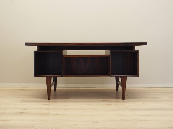 Image 1 of Rozenhouten bureau, Deens ontwerp, 1960S, Productie: Denemarken