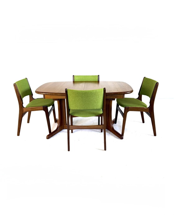 Image 1 of Vintage XXL extendable dining table, Glostrup Møbelfabrik '70