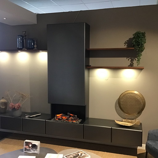 Mobiletto da parete per camino Banz