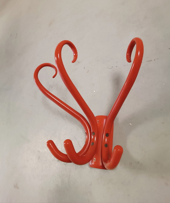 Image 1 of Appendiabiti da parete in stile vintage curvato