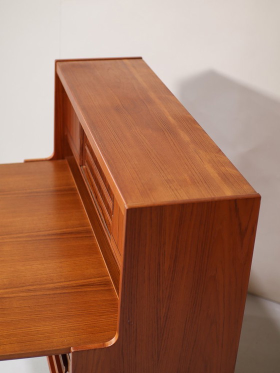 Image 1 of Secretaire Sigfred Omann Ølholm teck danois