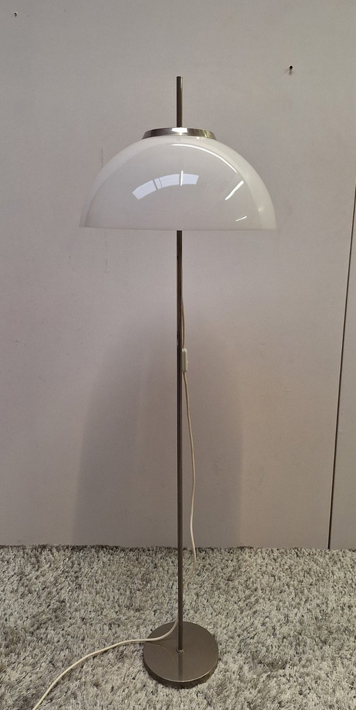 Paddenstoelvormige space age vloerlamp uit de jaren 70