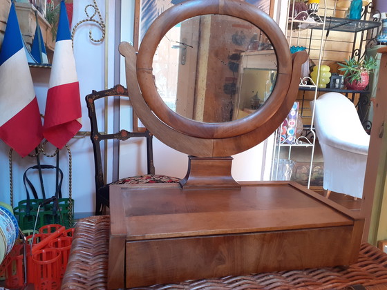 Image 1 of Antique Psyche or dressing table from the 19th century
