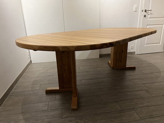 Image 1 of Vintage 70s Danish table CJ Rosengaarden 120 x 220