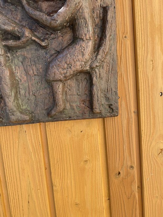 Bronze sculpture by Theo Dobbelmann, signed and inscribed on the inside. (photo 4 of 7)