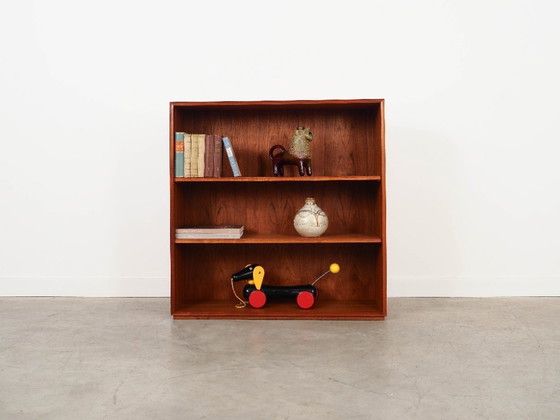 Image 1 of Teakhouten boekenkast, Duits ontwerp, jaren 70, vervaardigd door RT Möbel