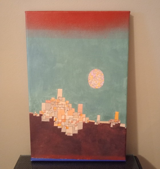 Copia d'arte di Paul Klee su tela per i veri fan di Bauhaus – Dipinti e disegni, Canvas (photo 2 of 5)