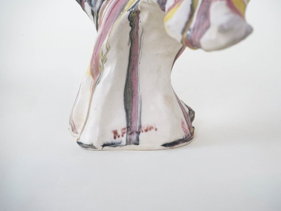 Image 1 of Sculpture d'oiseau en céramique, design italien, années 1970, fabricant : F. Ferroni