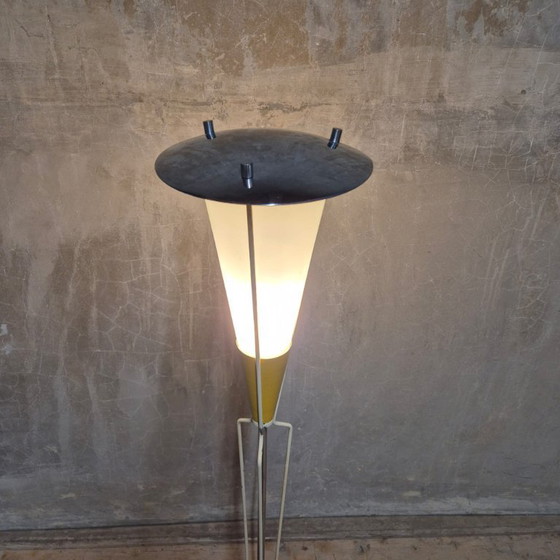 Image 1 of Mid-Century Floor Lamp, in the Style of Stilnovo, 1960s
