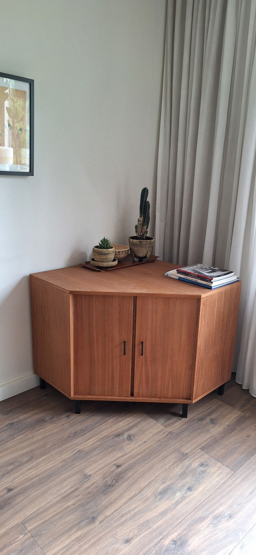 Simplalux Simpla Lux Corner Cabinet Corner Dresser Vintage