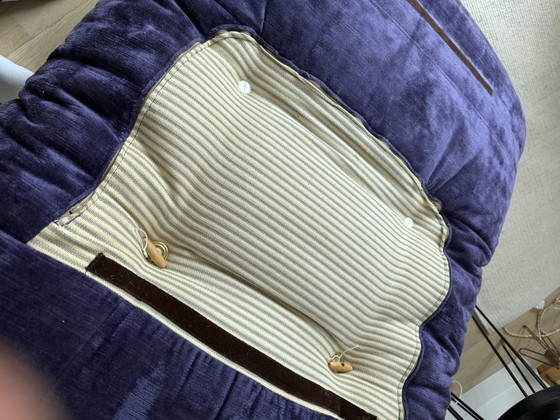 Image 1 of Fauteuil ligne roset Marsala purple velvet