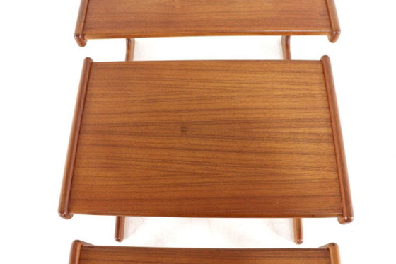 Image 1 of Salin Nyborg nesting tables bijzettafels vintage