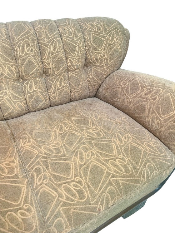 Image 1 of Chaise longue Art Déco - Germania, circa anni &#39;40, in condizioni originali non restaurate. Rivestimento classico Art Déco.