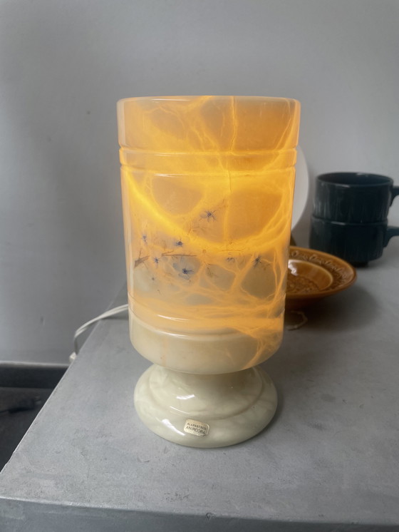 Image 1 of Lampada da tavolo in alabastro