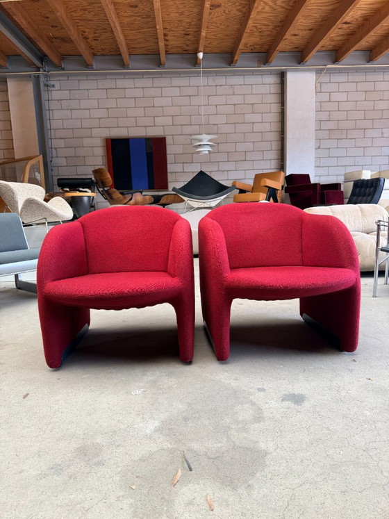 Artifort Ben fauteuil by Pierre Paulin (voorraad: 2) – Textile, Wool (photo 4 of 9)