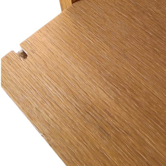 Image 1 of Vintage Scandinavische eikenhouten boekenkast - 200 cm - verstelbare planken, 20e eeuw