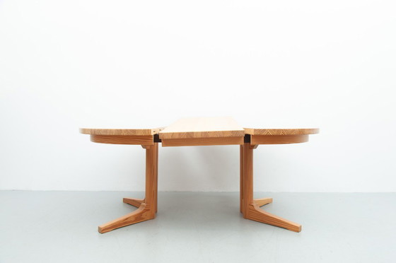 Image 1 of Extendable pine dining table by Silkeborg Møbelfabrik (1970s)