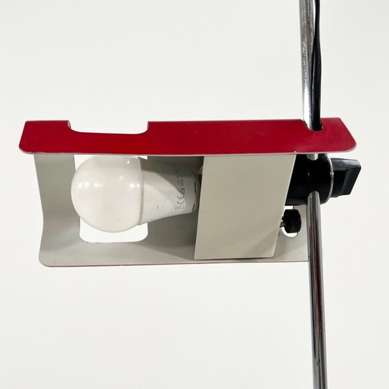 Image 1 of Red Spider Floorlamp by Joe Colombo for Oluce, 1970s