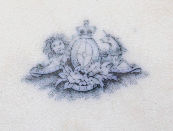 Antiker Teller aus dem 19. Jahrhundert – John Ridgway (Staffordshire, 1835) – Geschirr, Ceramic (photo 4 of 8)