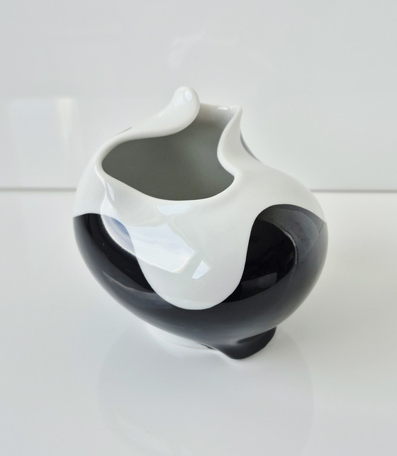 Image 1 of Rare Organic Vase Prof. Karl, Neurer KG Bavaria 1954