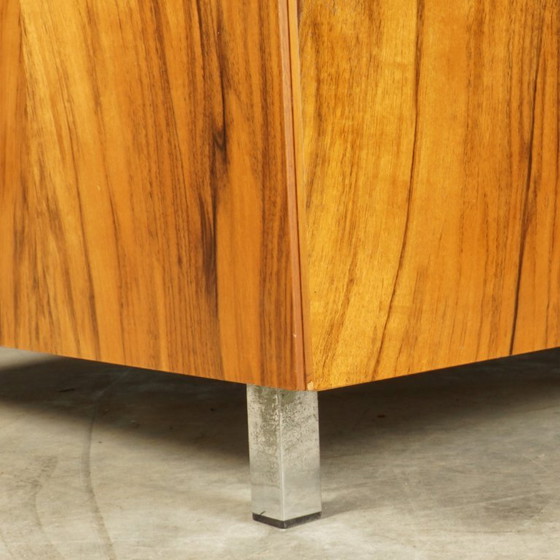 Vintage Design Coffee Table with Storage – 1960s – Chrome (photo 13 of 14)