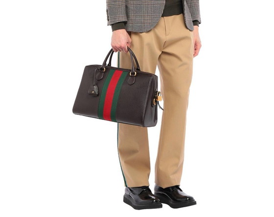 GUCCI middelgrote Mega Web Tote Bag – Top handle tassen, Kalfsleer (photo 3 of 14)