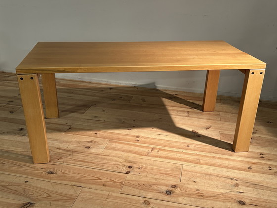 Image 1 of Vintage Ibisco Design Italiaans Tafel & 6 Stoelen Seventies