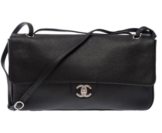 Image 1 of Zak CHANEL en Cuir Noir - 103486