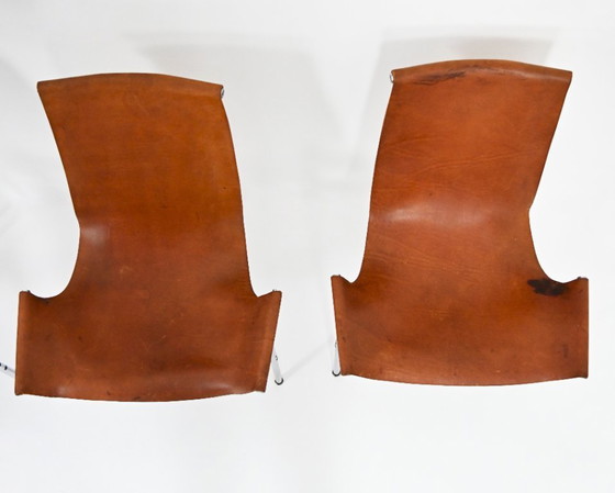 Image 1 of Sedia modello 3LC T di William Katavolos per Laverne International, 1952, set di 6