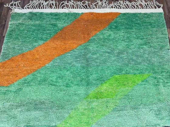 Handgemaakt Berber vloerkleed 200cmx300cm – Vloerkleden en tapijten, Wool, Bohemian (photo 7 of 11)