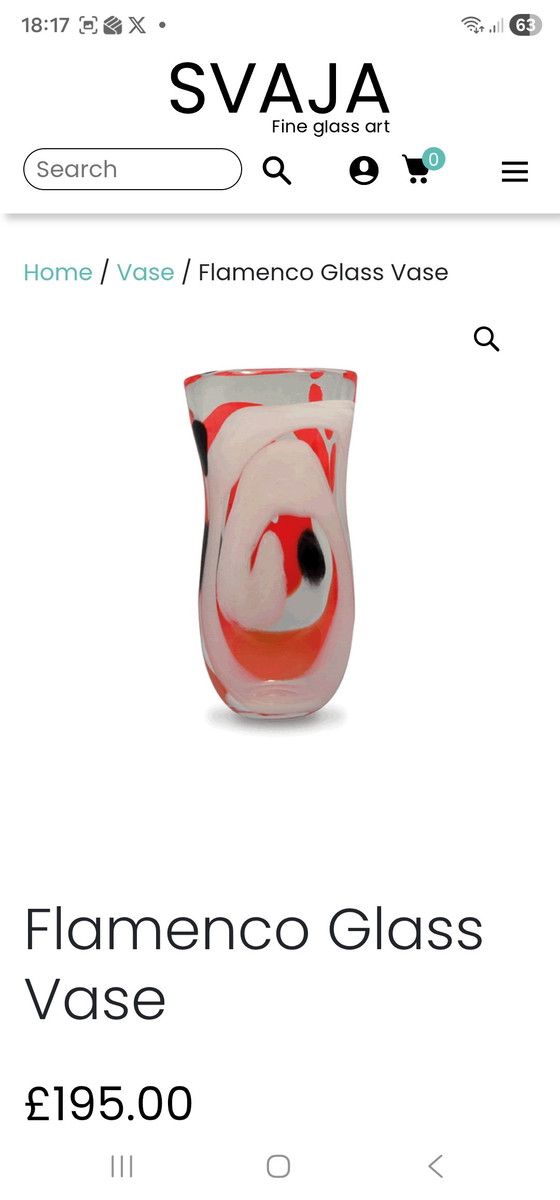 Image 1 of Cuenco y jarrón enormes de Svaja