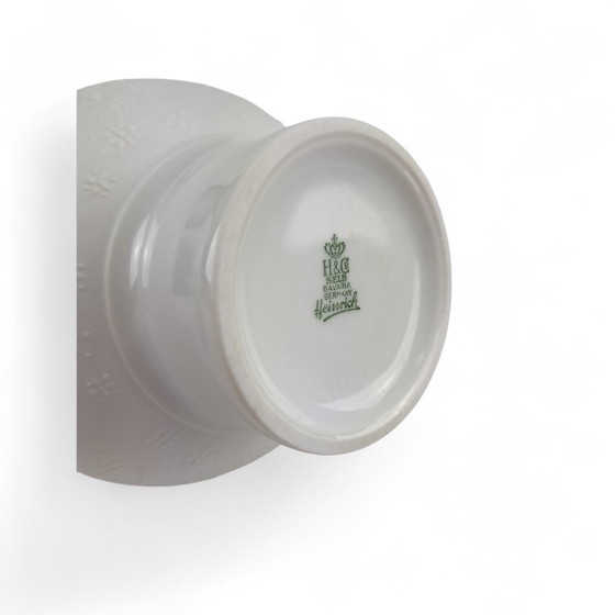 Image 1 of H&C Heinrich Selb Bavaria Biscuit porcelain vase white matt