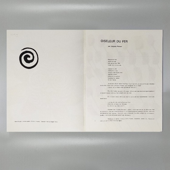 Image 1 of Alexander Calder "Derriere Le Miroir" n. 156 with Seven Lithographs by Maeght Editeur.