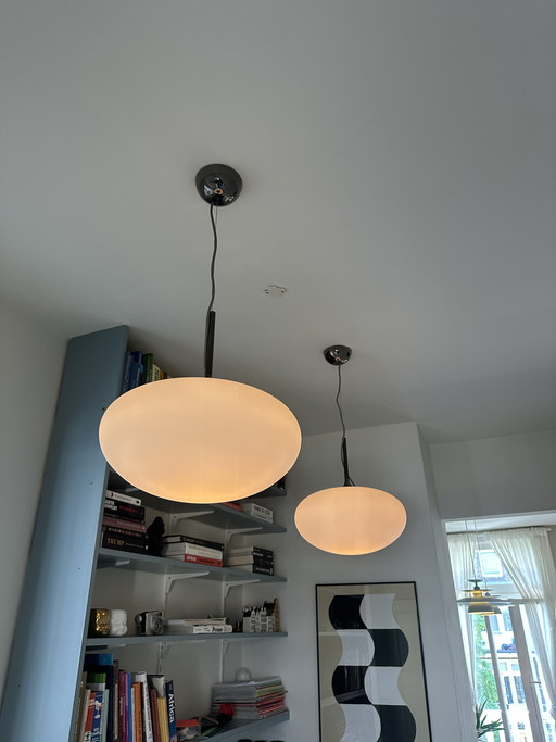 2x Gubi Stemlite chromé/noir