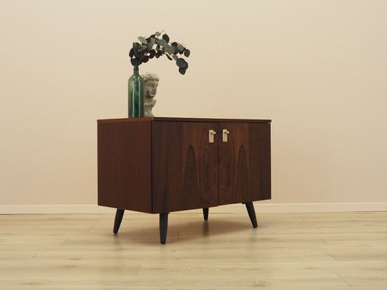 Armario danés chapado en palisandro con estante ajustable, década de 1970. – Aparadores, Wood (photo 5 of 14)
