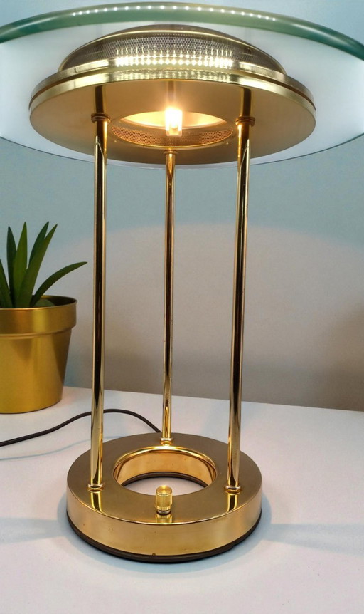 Lampe de bureau "saturne" par Robert Sonneman