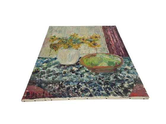 Image 1 of Petronella Humfeld - Nature morte - Impressionnisme moderne - Années 1960