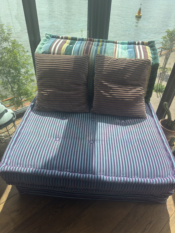 Image 1 of Roche Bobois (Mah Jong) bench