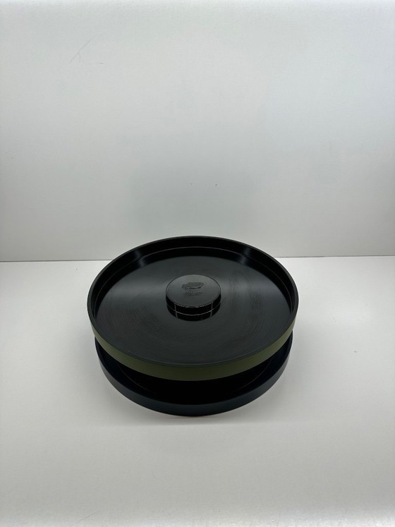 Image 1 of Basilico Cup Big Model 132 Ettore Sottsass for Marutomi Japan 1997 Blue Green Signed