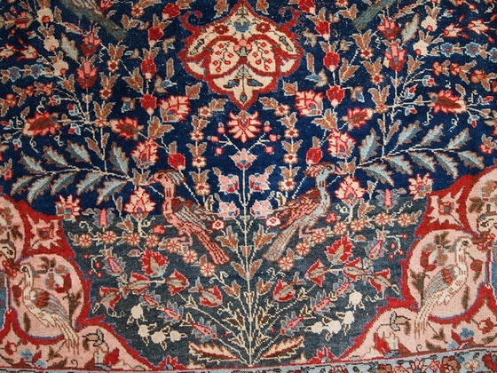 Image 1 of Alfombra persa Tabriz antigua hecha a mano, 190 cm x 292 cm (6,2' x 9,5'), década de 1920 - 1C409