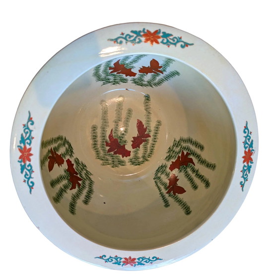 Jardinière Satsuma japonaise antique sur piédestal – Période Meiji Taisho – ca. 1890–1920 – Porte-plantes (photo 3 of 7)