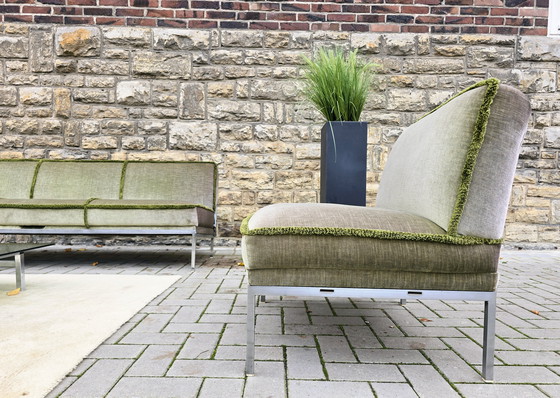 Image 1 of Set di sedute Wittmann: divano, poltrona, panche e lettino vintage anni '60 e '70.