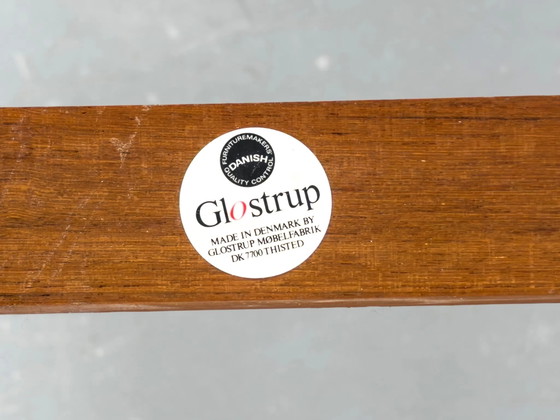 Uitschuifbare Teak Eettafel van Glostrup, jaren 70, Mid Century Modern (foto 12 van 20)