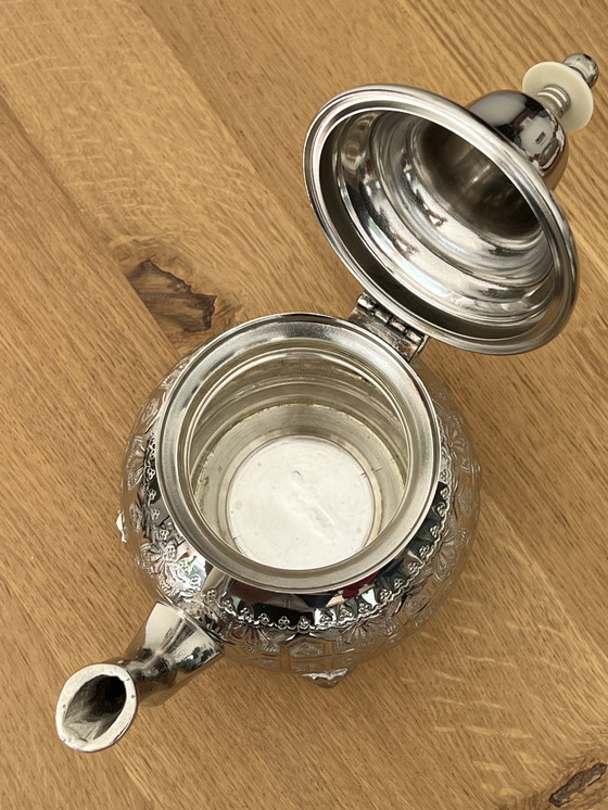 Image 1 of Teiera tradizionale marocchina placcata in argento