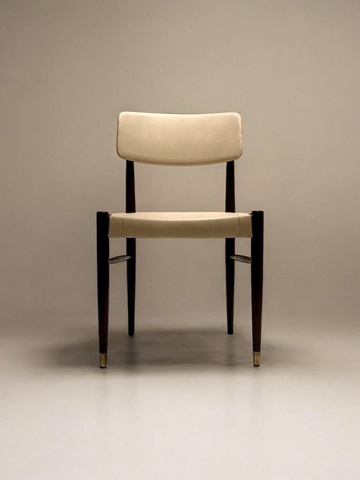 C. 1960 - Suite De Quatre Chaises Scandinaves