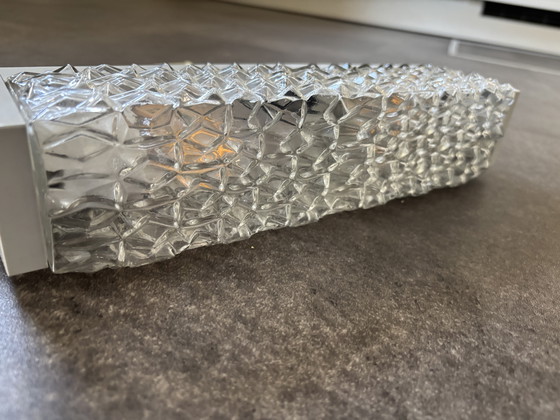 Image 1 of Vintage kristal glas wandlamp RZB/ Erco