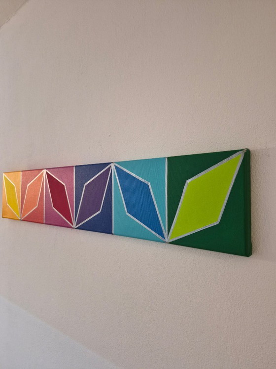 Art abstrait moderne - peintures : 20260611 – Peintures et dessins, Canvas (photo 7 of 7)